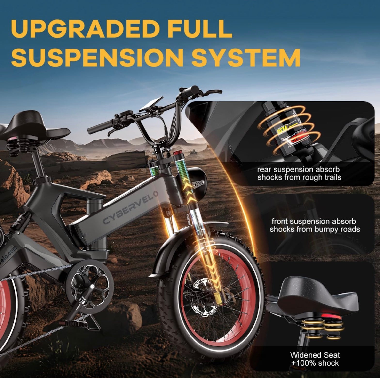 Electric Bike 100Mile Range - Limited Stock