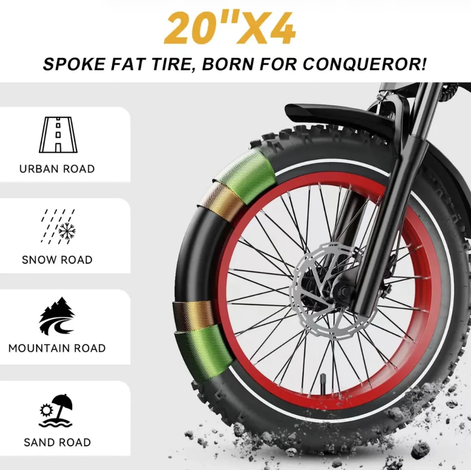 Electric Bike 100Mile Range - Limited Stock