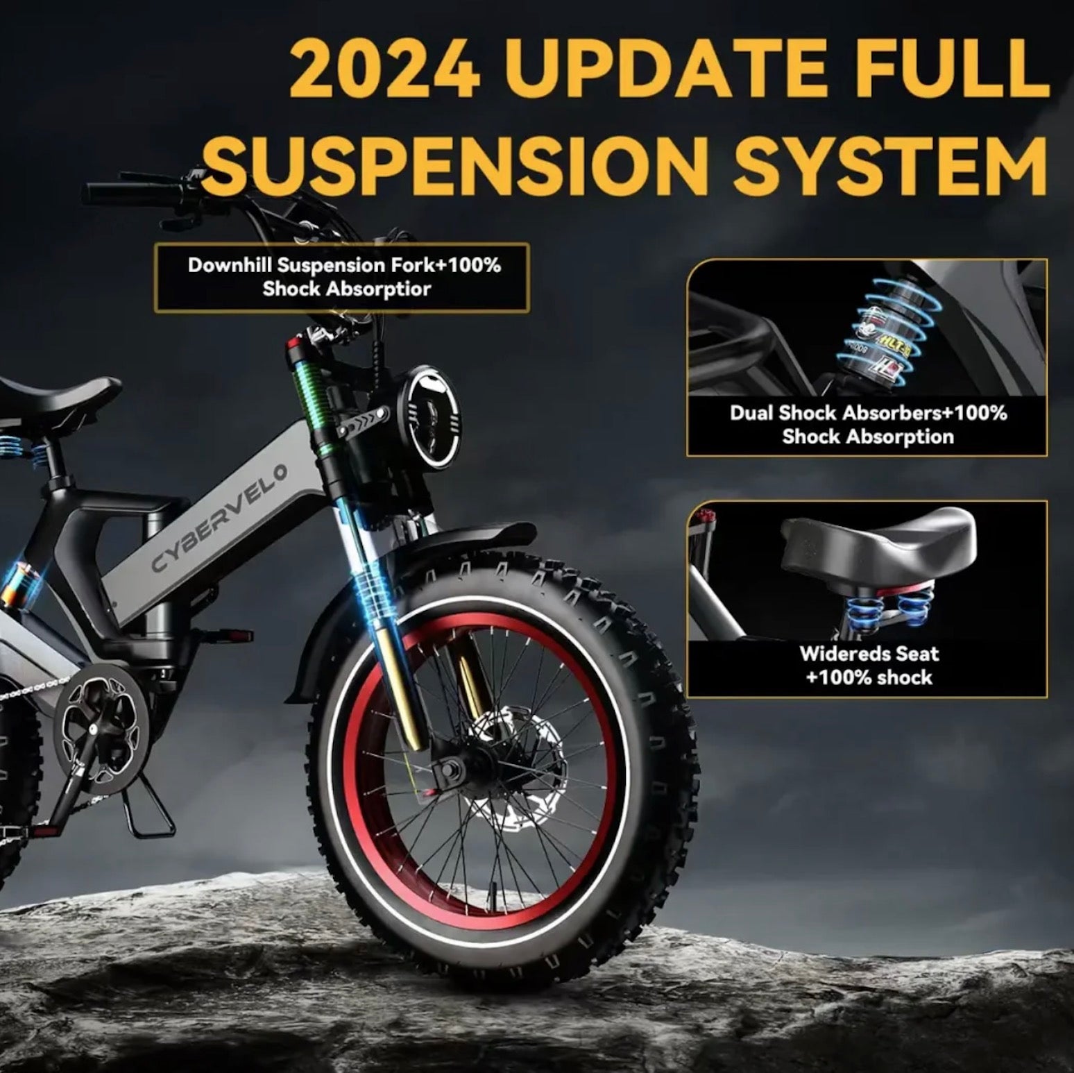 Electric Bike 100Mile Range - Limited Stock